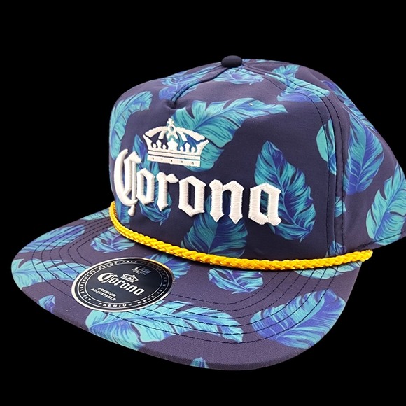 Corona Other - Corona Beer Rope Floral Golfer Hat Adjustable Snapback Embroidered Logo Cap NEW